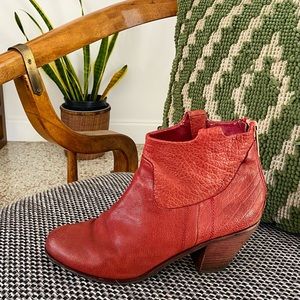 Red leather hotties Sam Edelman